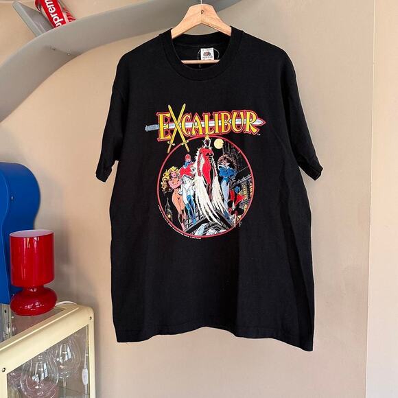 Vintage 1989 Excalibur Marvel Shirt - Picture 1 of 7